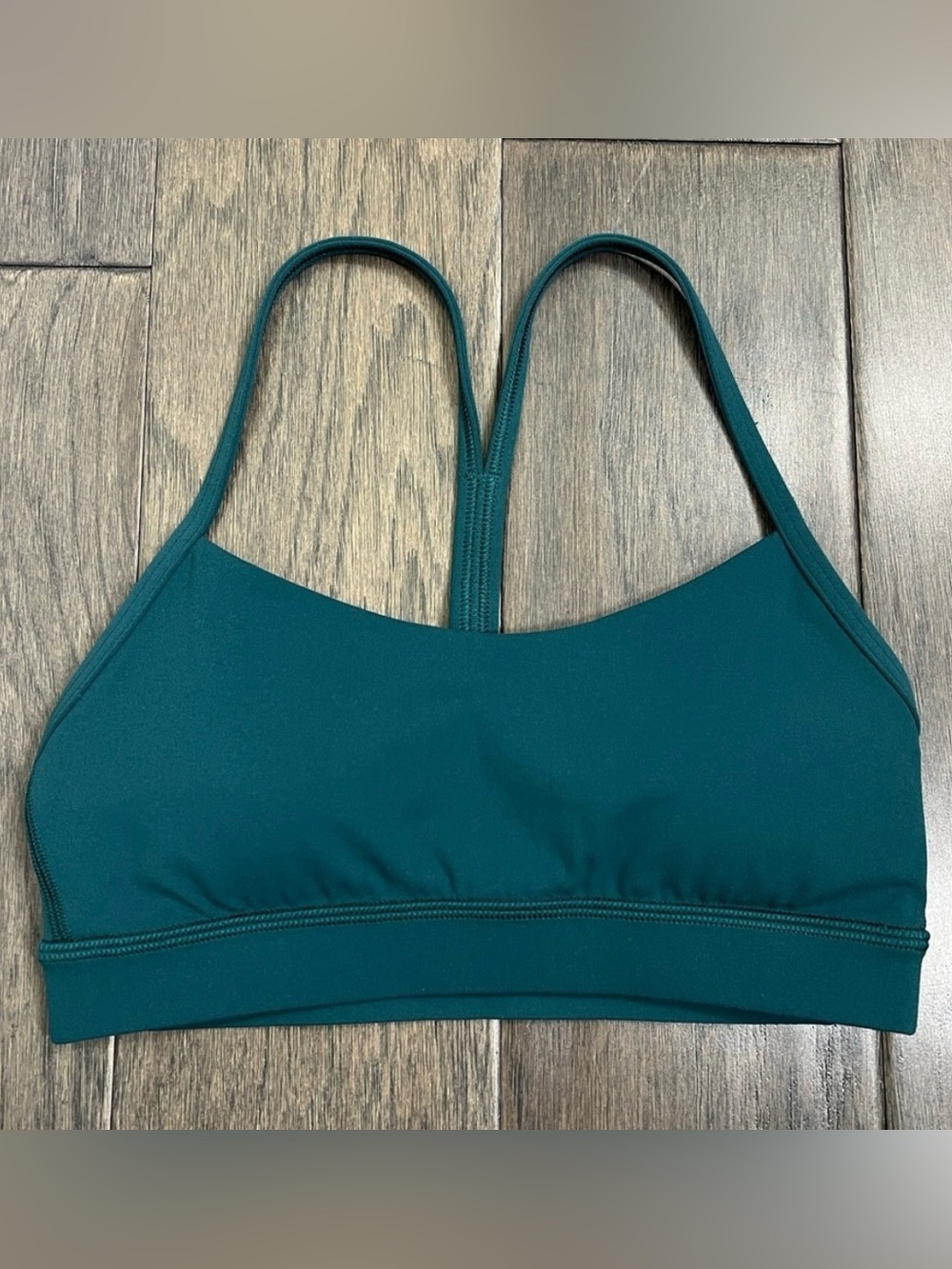 Lululemon Flow Y Nulu Bra *Light Support, A-C Cups Storm Teal